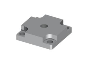 Flexlink end plate